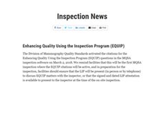 Inspection News