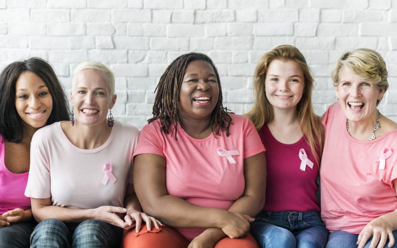 Breast cancer group of women